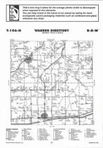 Warren Township, The Arches, Wyatville, Directory Map, Winona County 2007